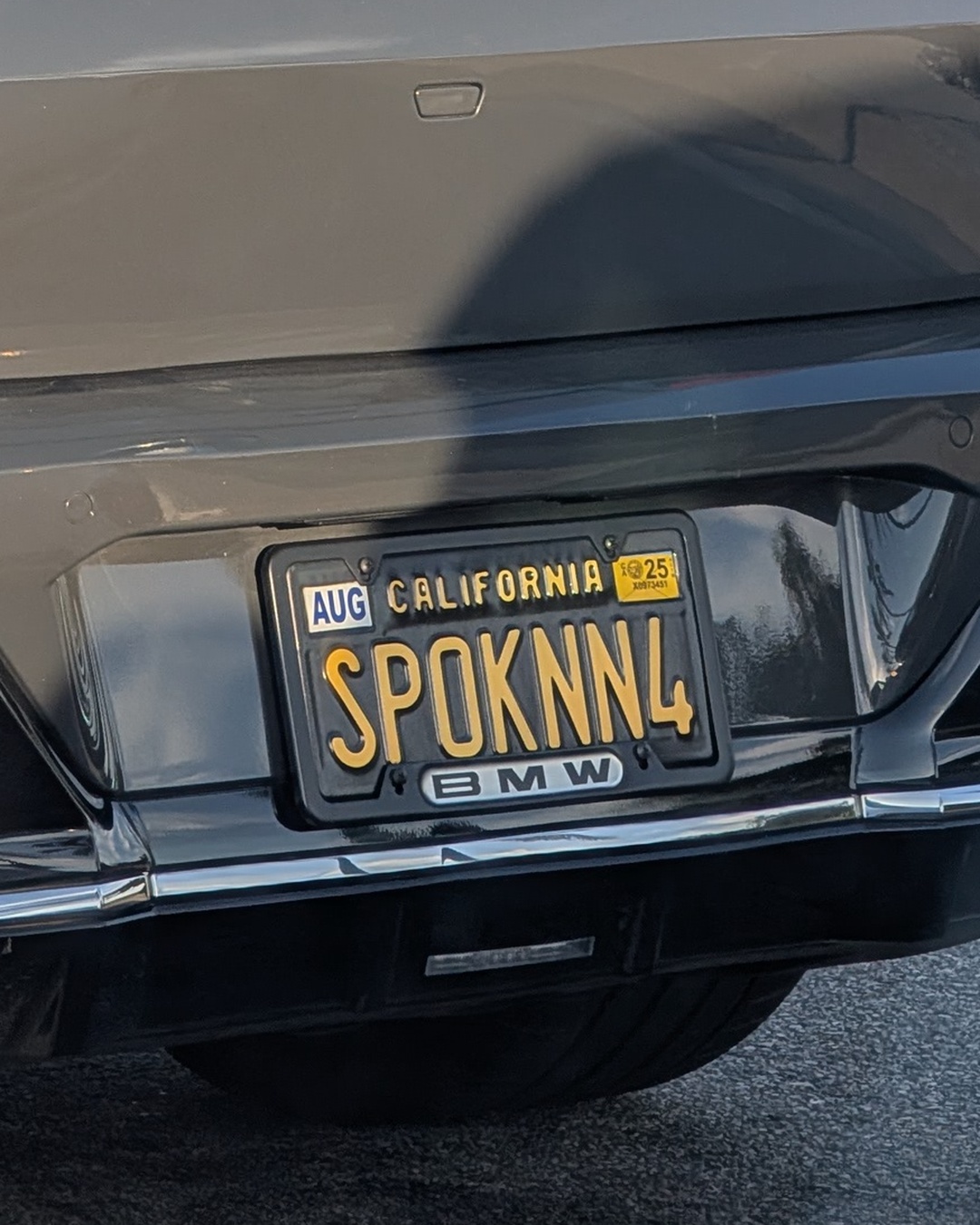 License Plate SPOKNN4