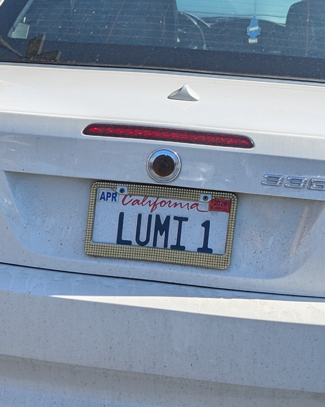 License Plate LUMI 1