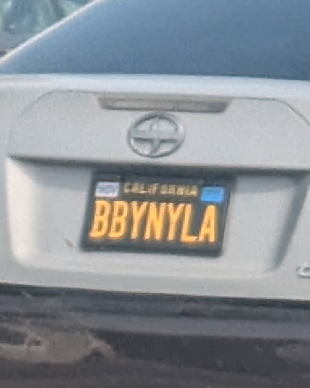 License Plate BBYNYLA