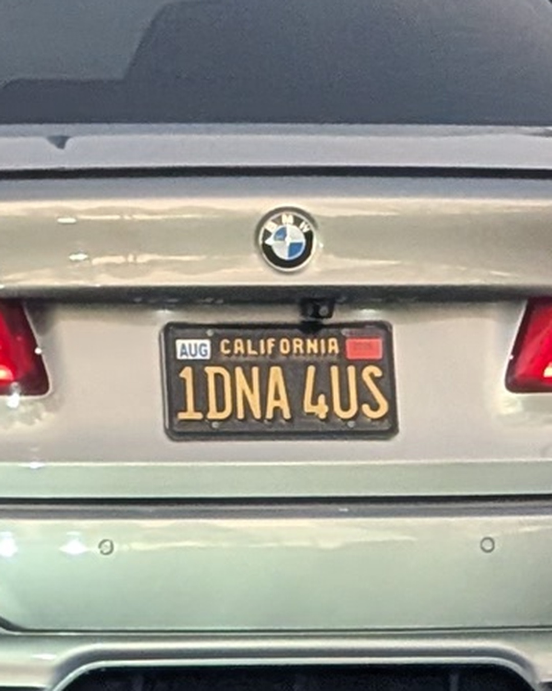 License Plate 1DNA4LUS