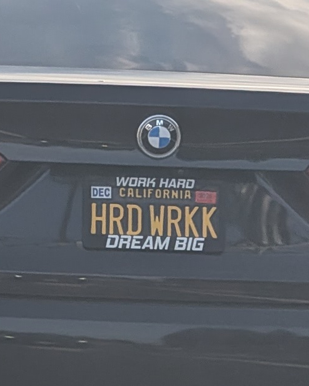 License Plate HRD WRKK