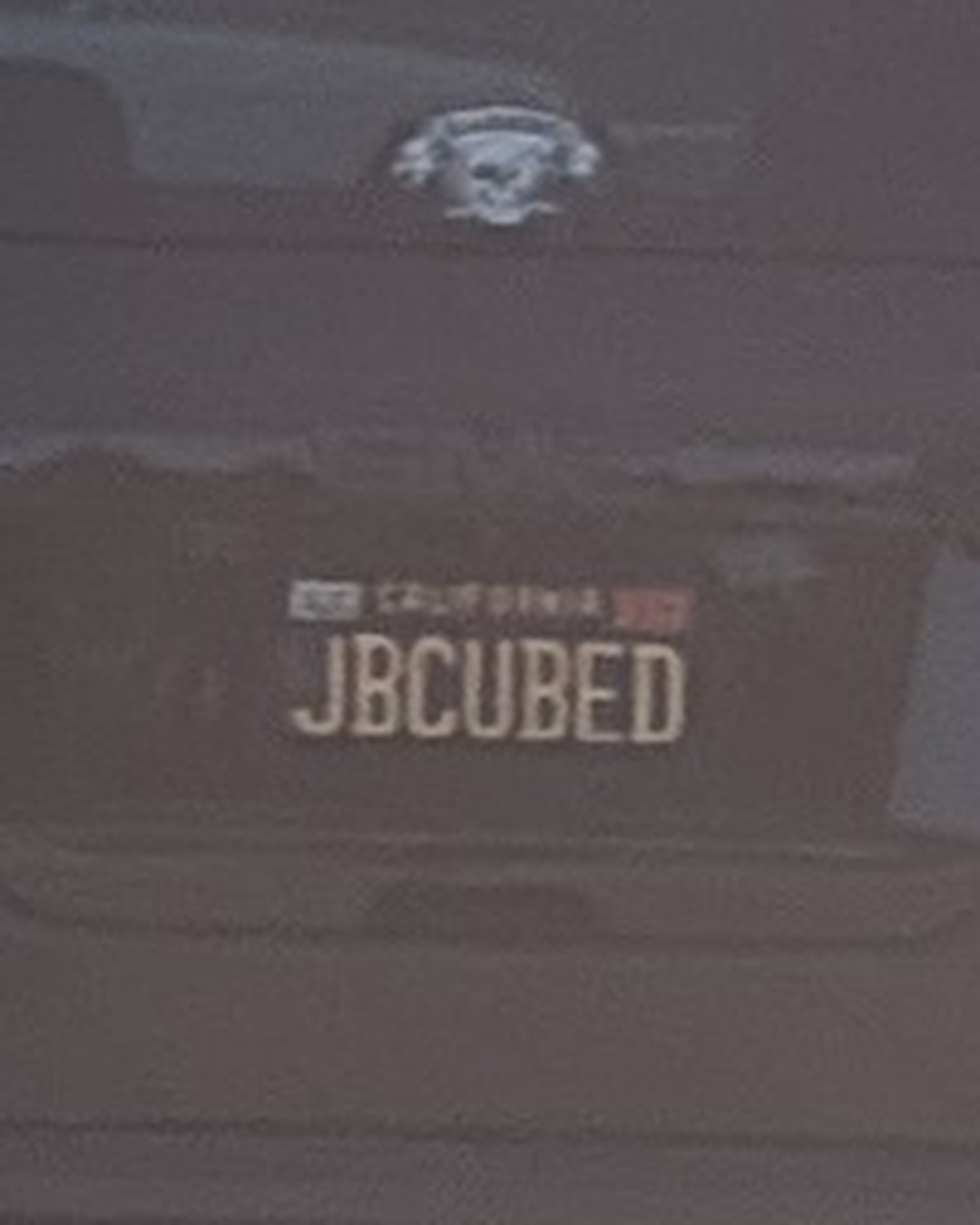 License Plate JBCUBED