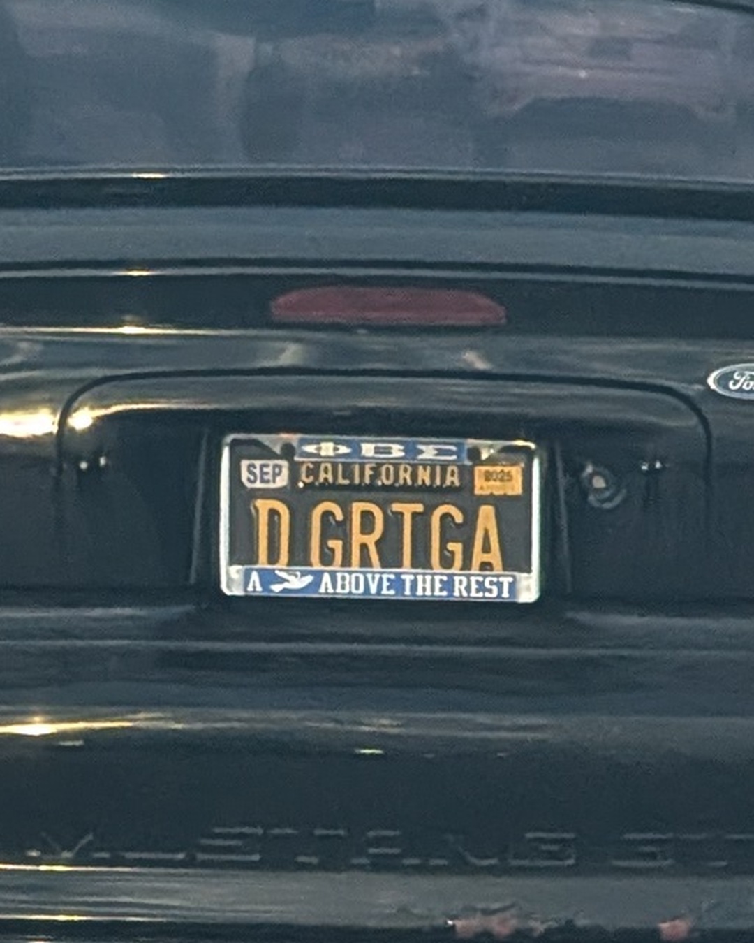 License Plate D GRTGA