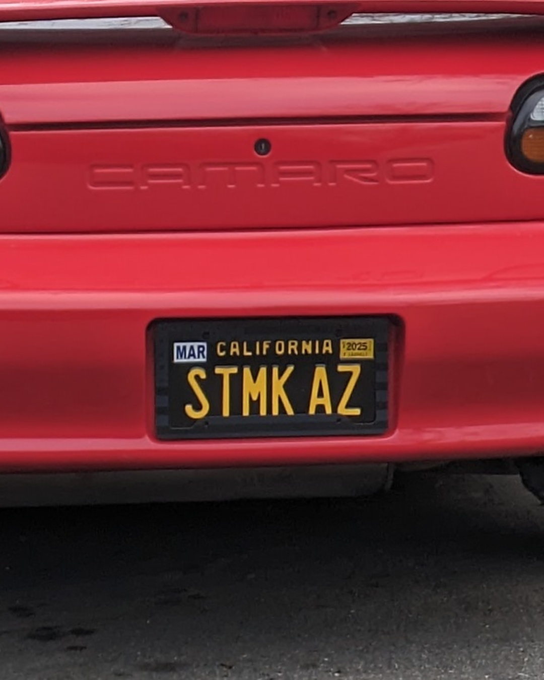 License Plate STMK AZ