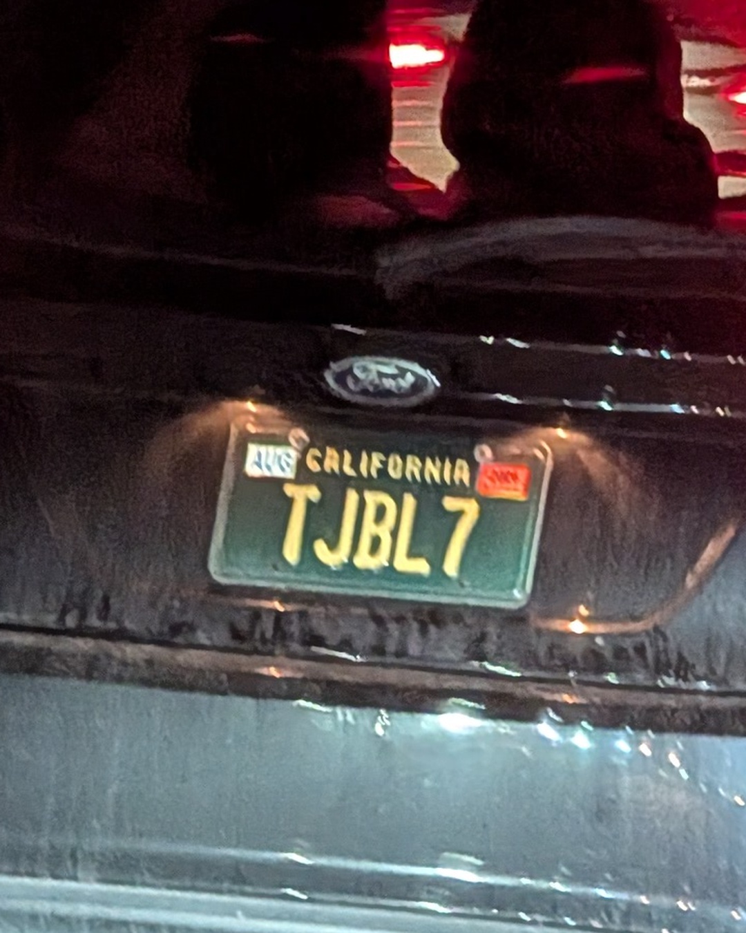 License Plate TJBLZ