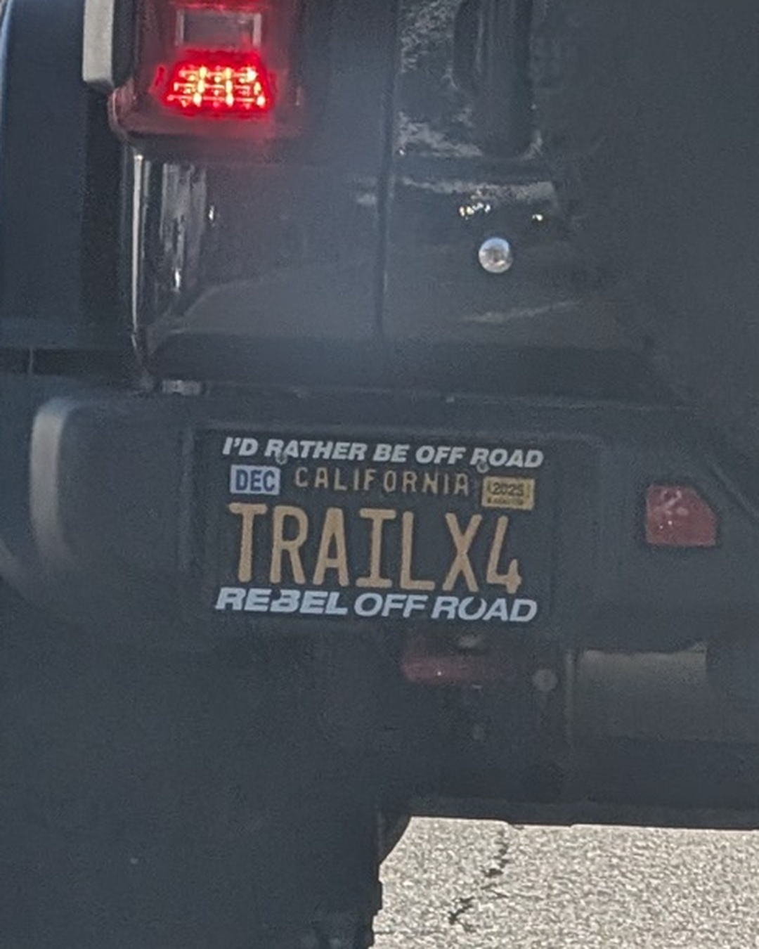 License Plate SPOTTED