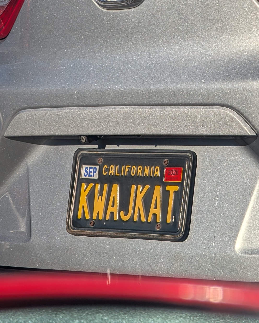 License Plate KWAJIKAT