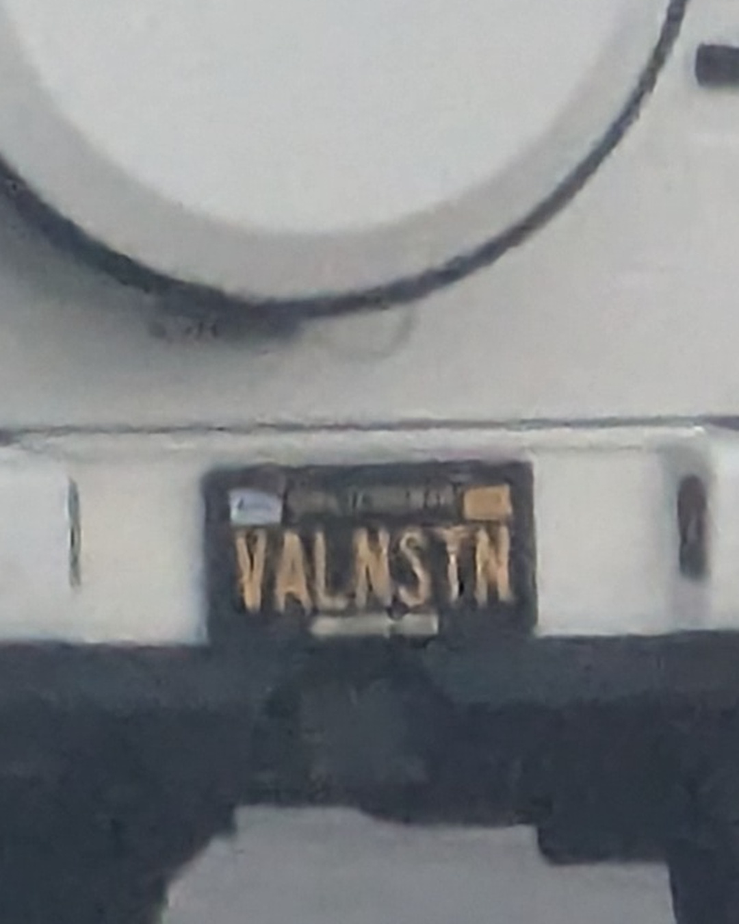 License Plate VALNSTM