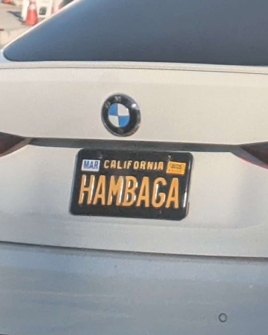 License Plate HAMBAGA