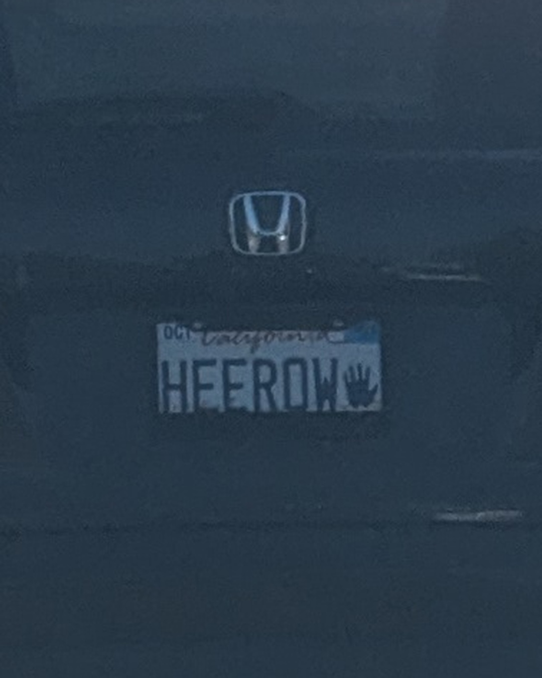 License Plate HEEROW