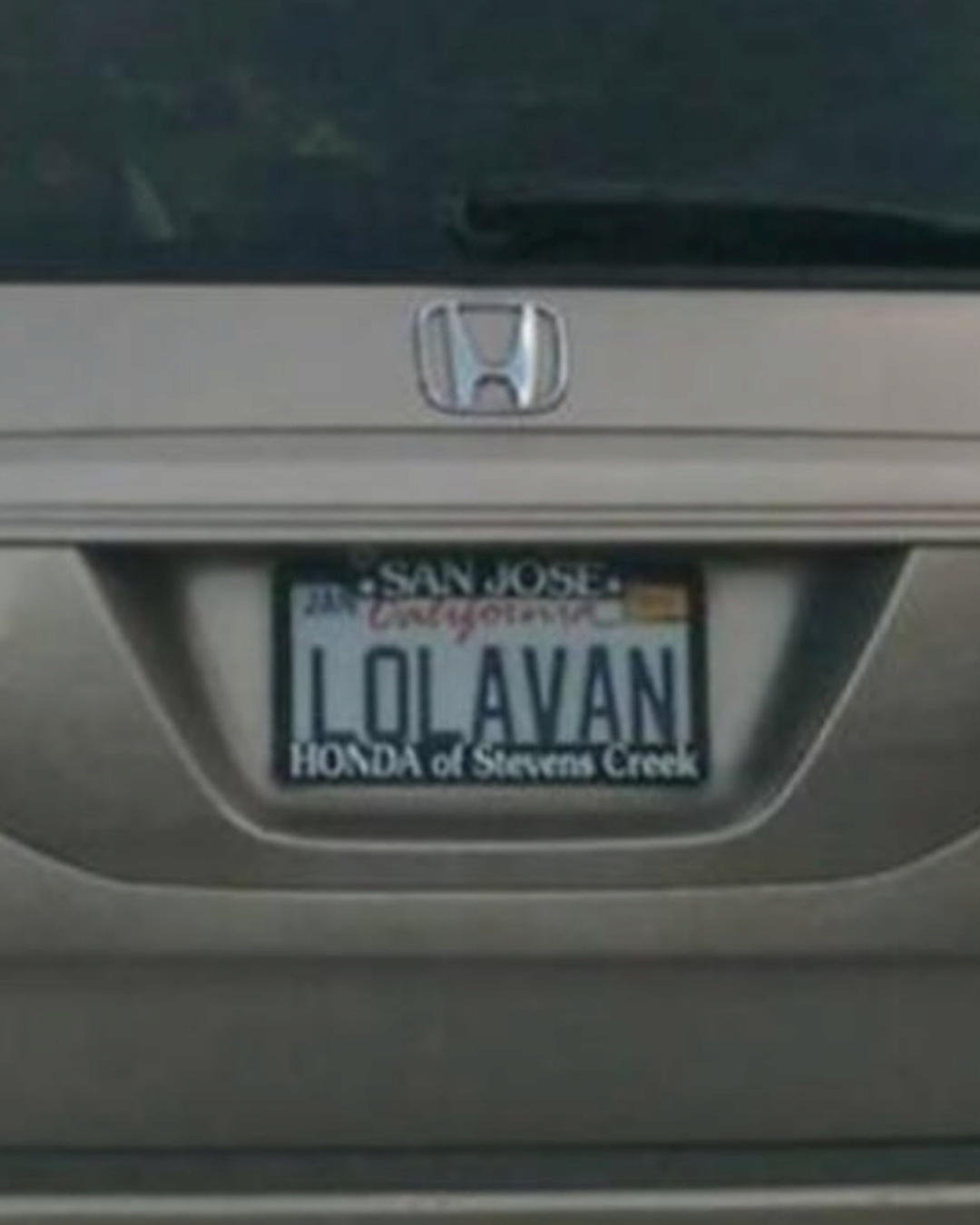 License Plate LOLAVAN