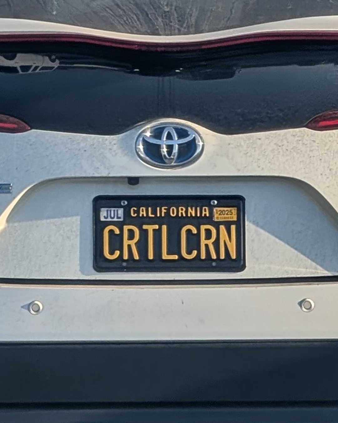 License Plate CRTLCRN