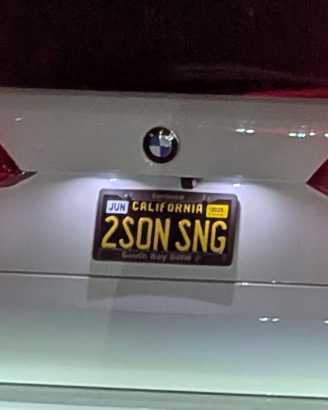 License Plate 2SON SNG