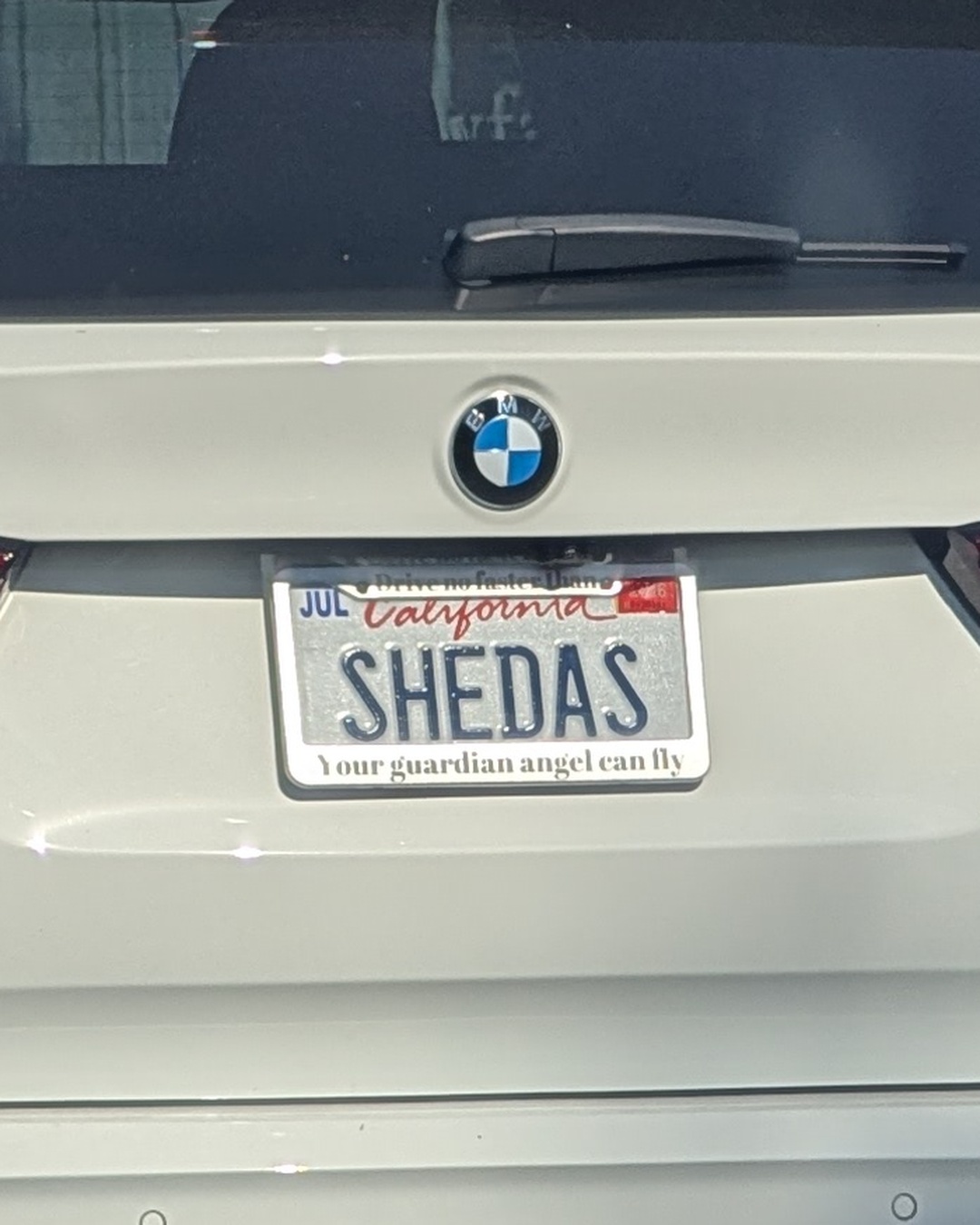 License Plate SHEDAS
