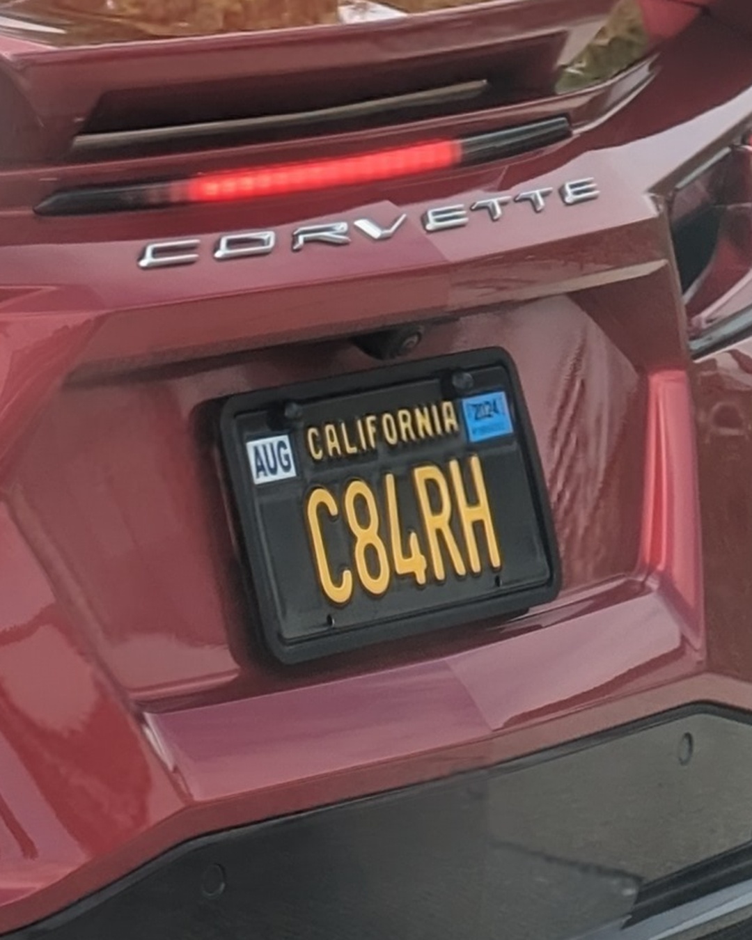 License Plate C84LRH