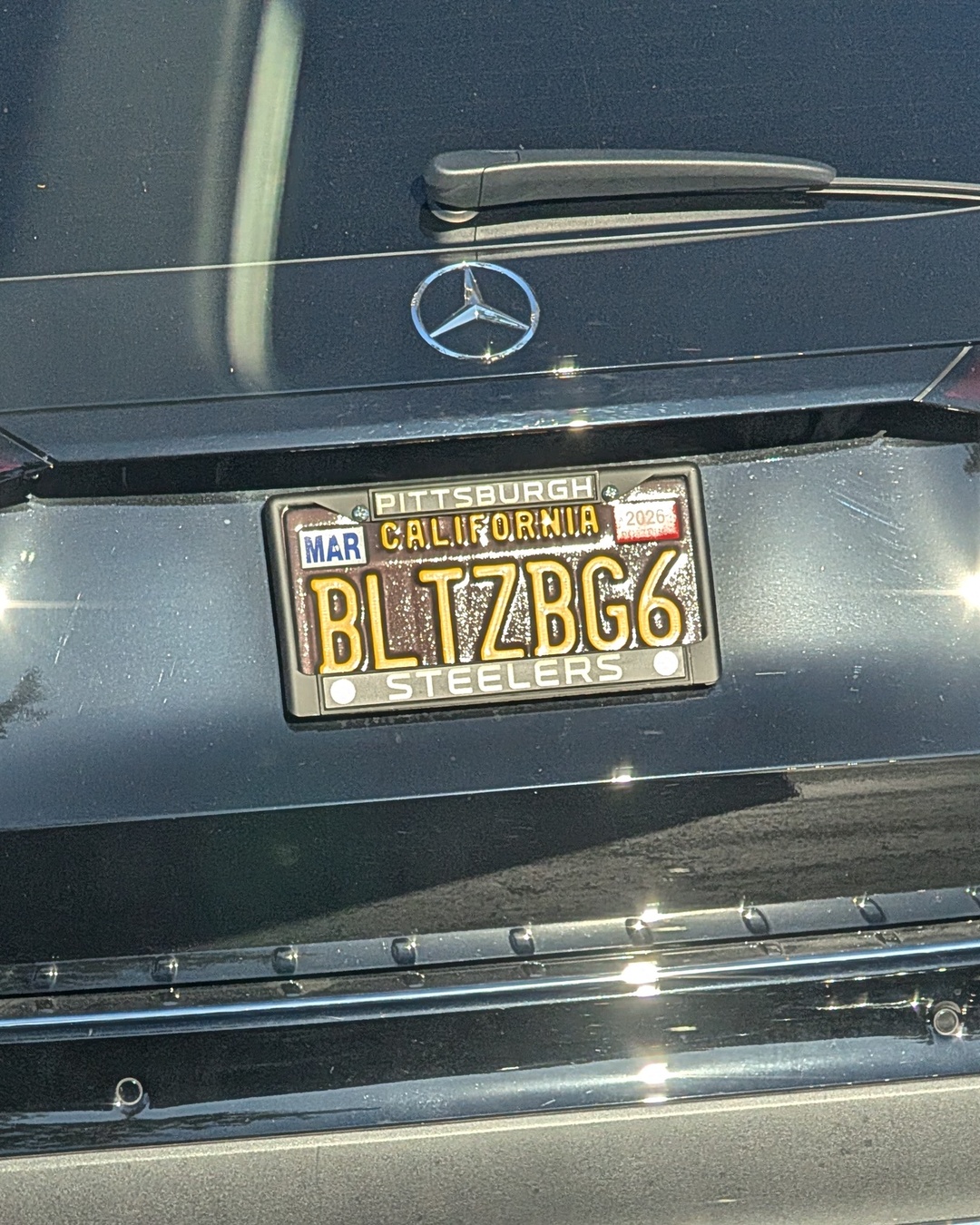 License Plate BLZTBG6