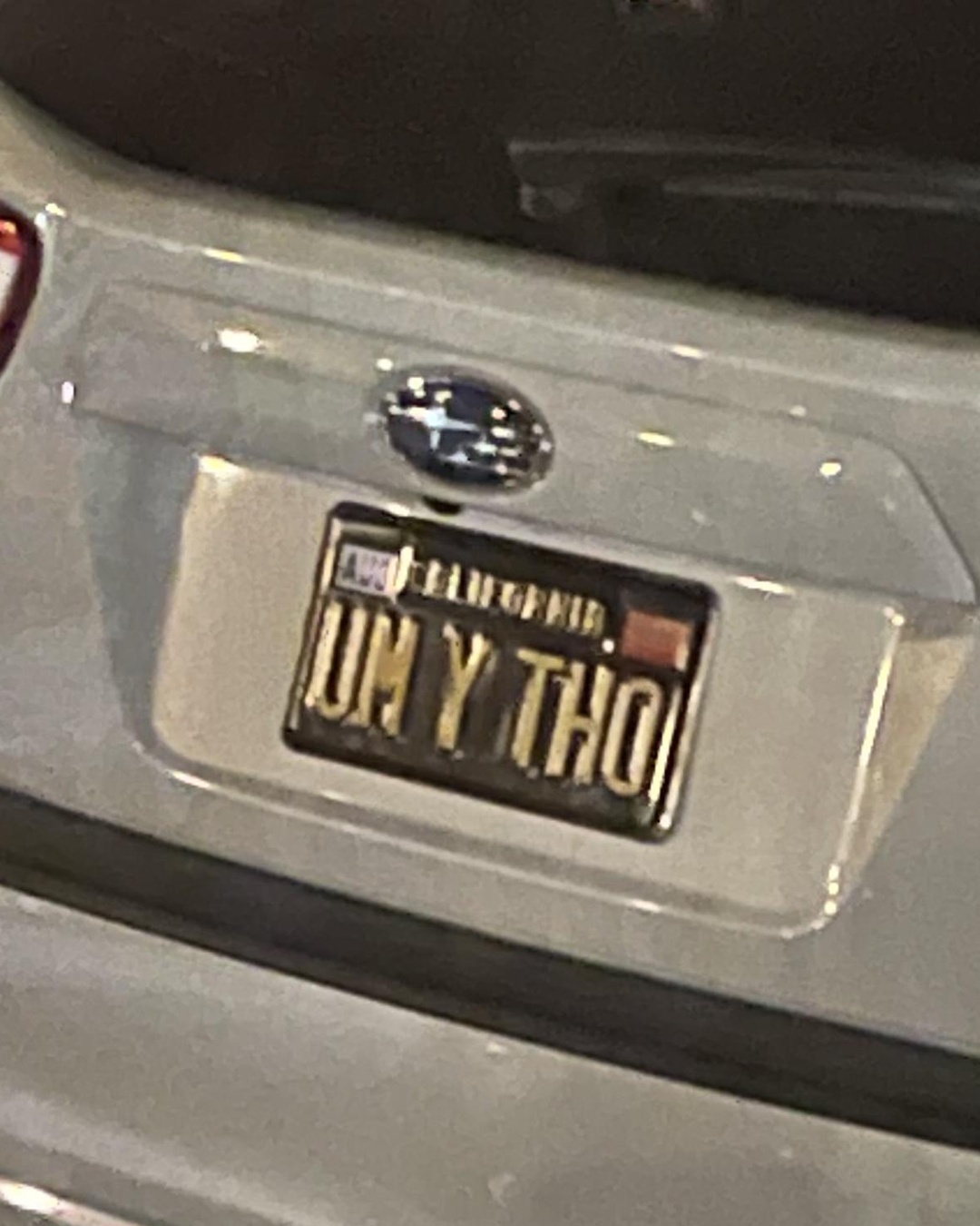 License Plate SPOTTED