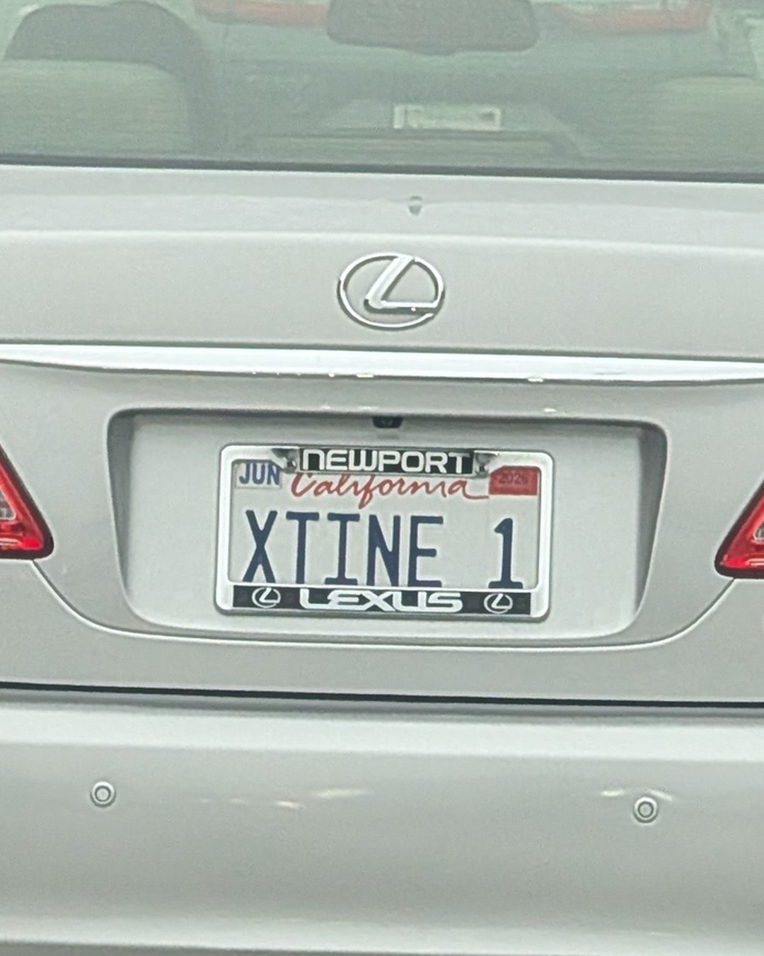 License Plate XTINE 1