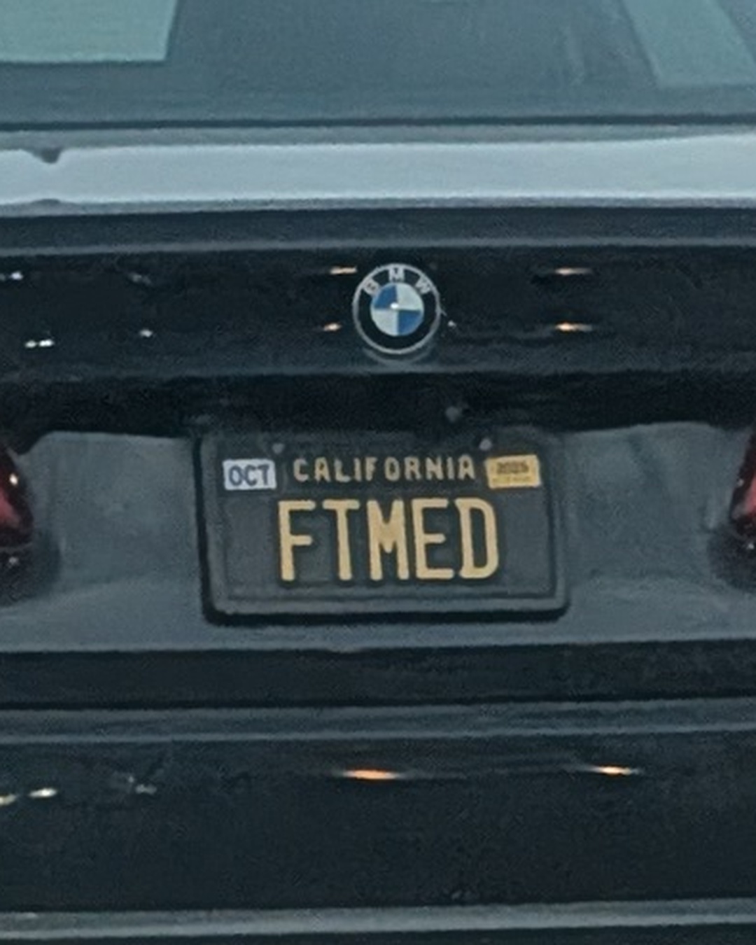 License Plate FTMED