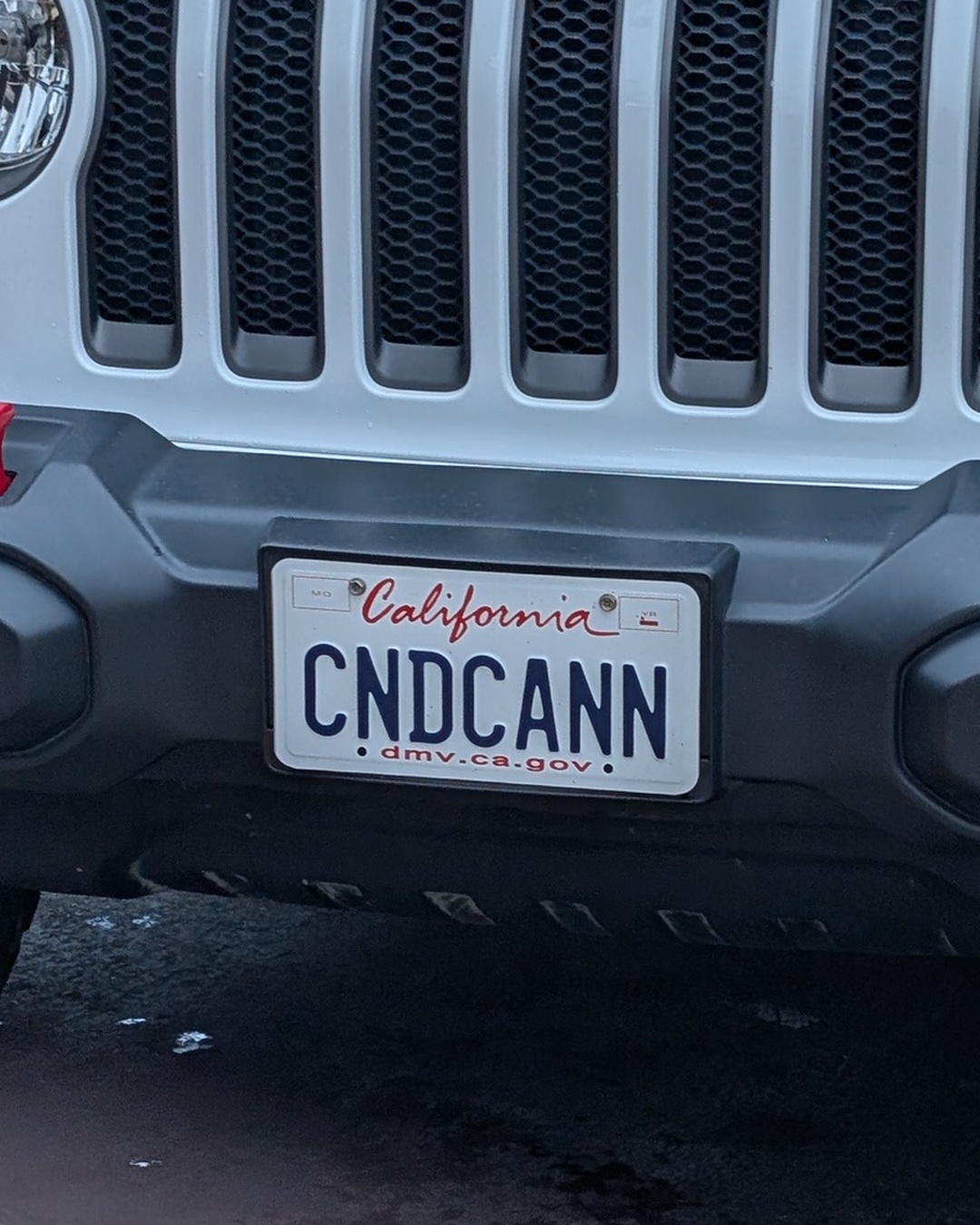License Plate CNDCANN