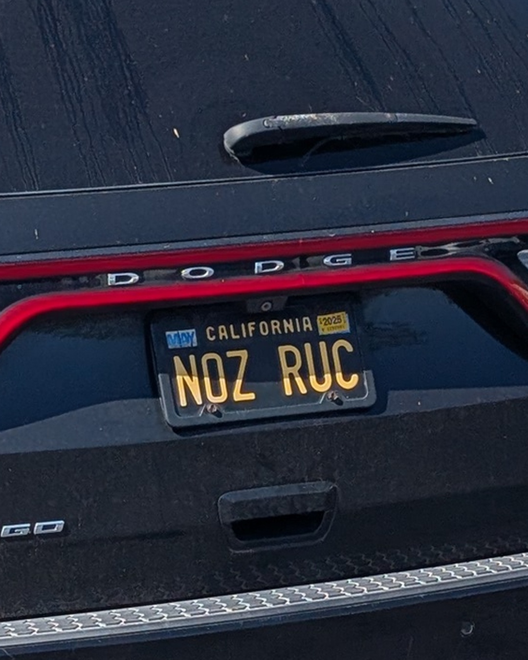 License Plate NOZ RUC