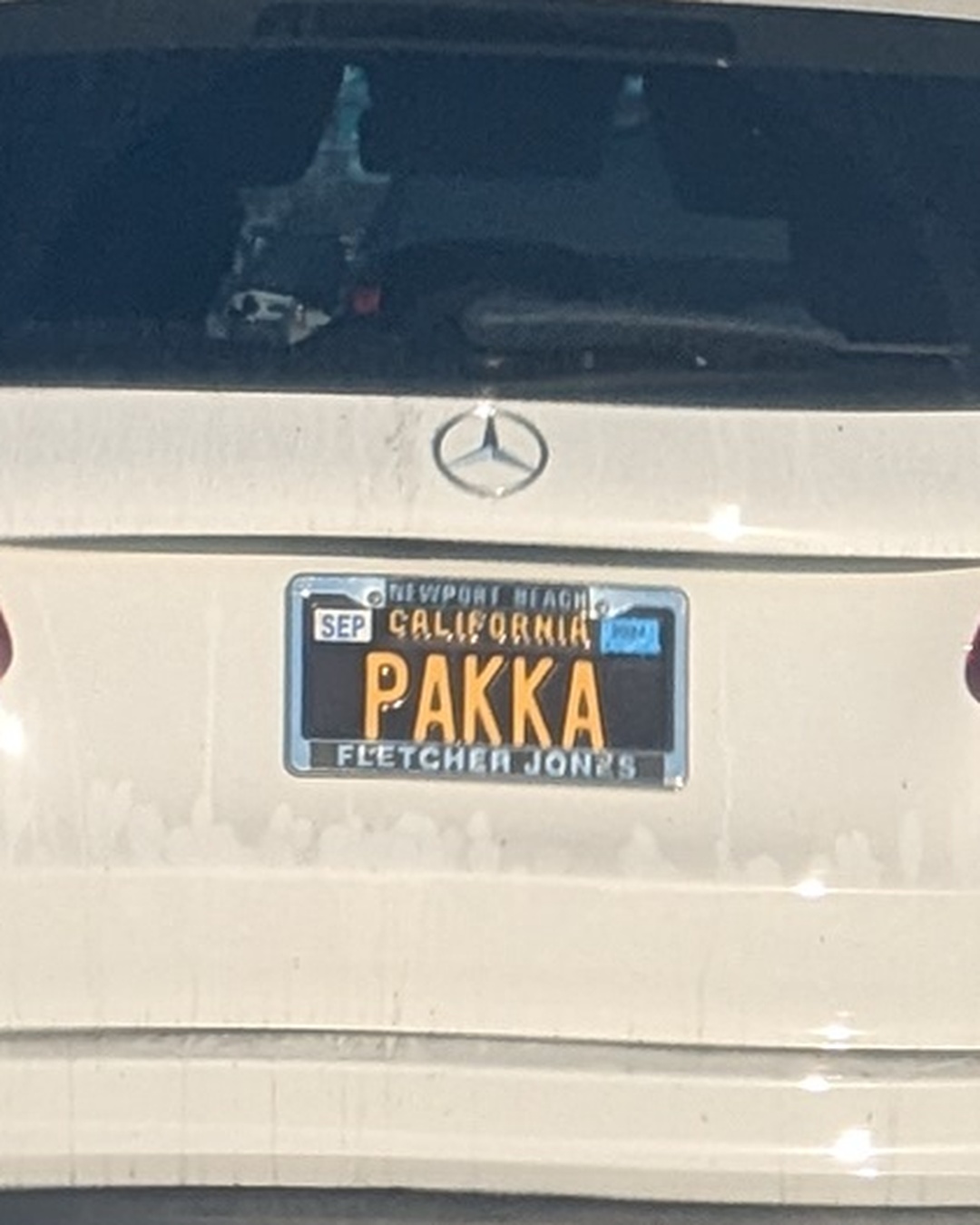 License Plate PAKKA