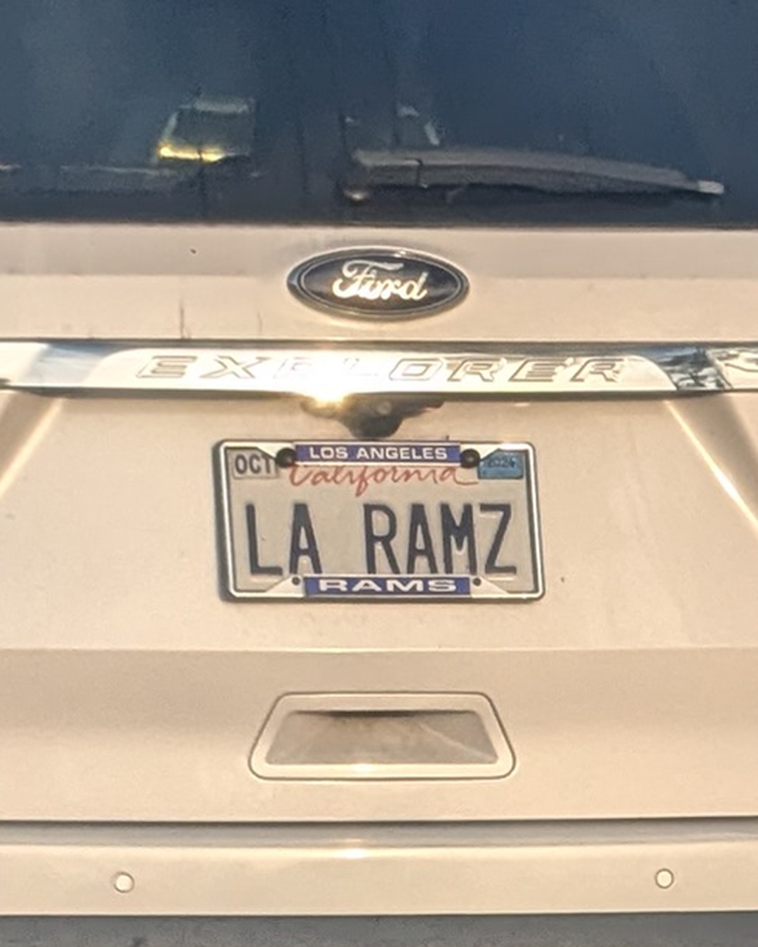 License Plate LA RAMZ