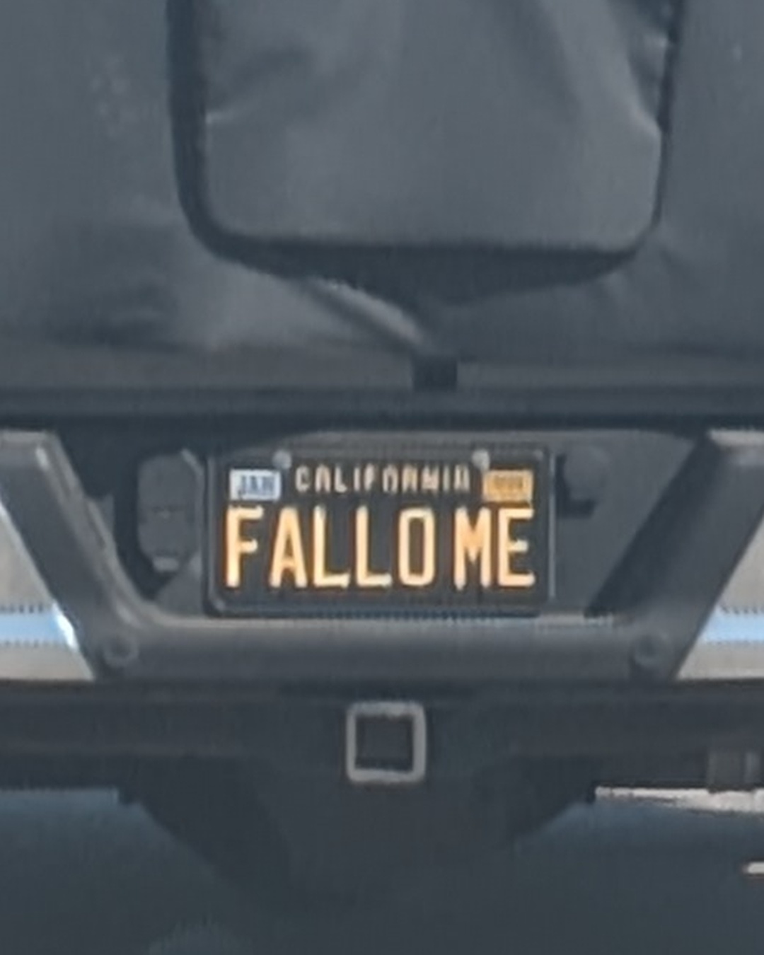 License Plate FALL ME
