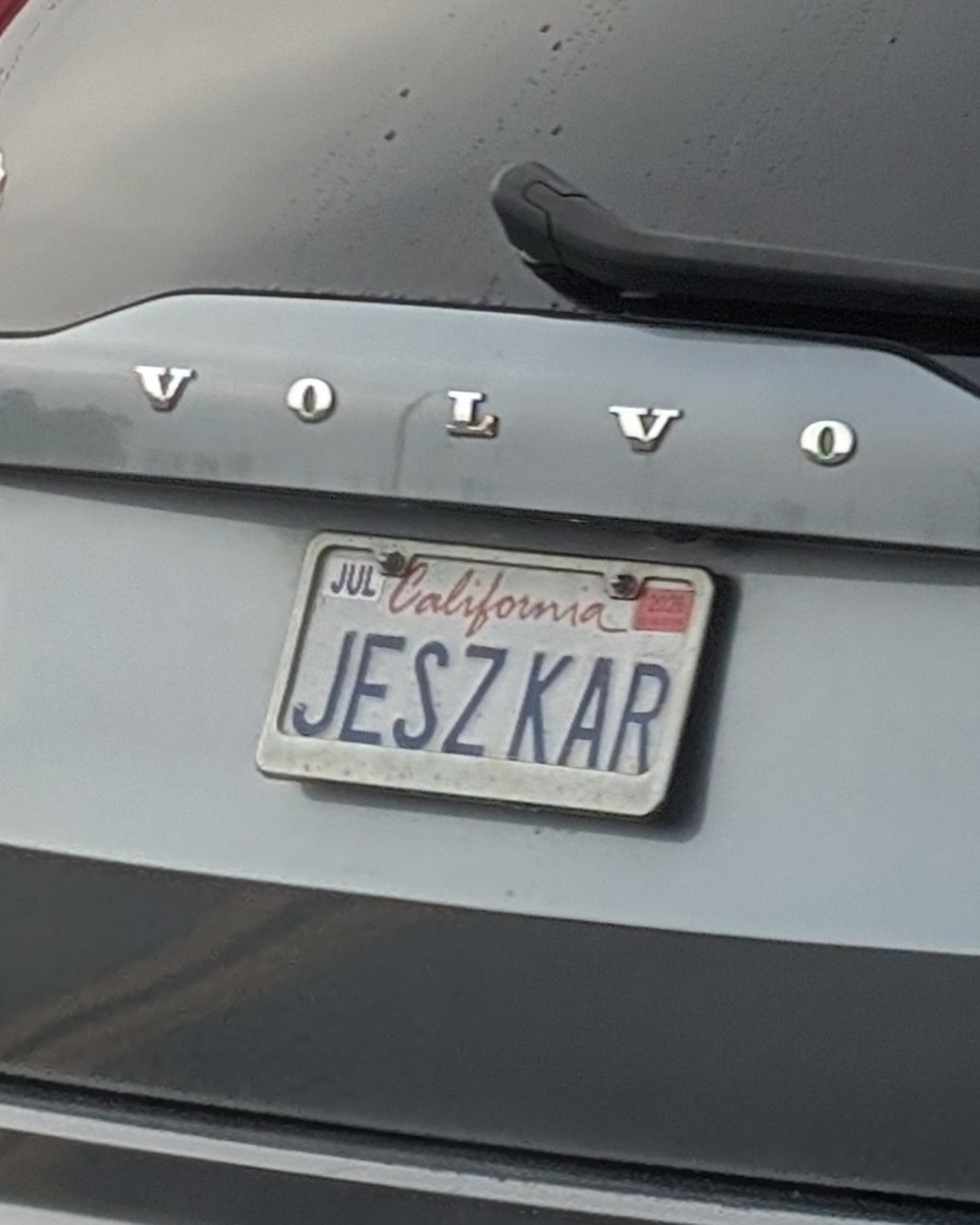 License Plate JESZKAR