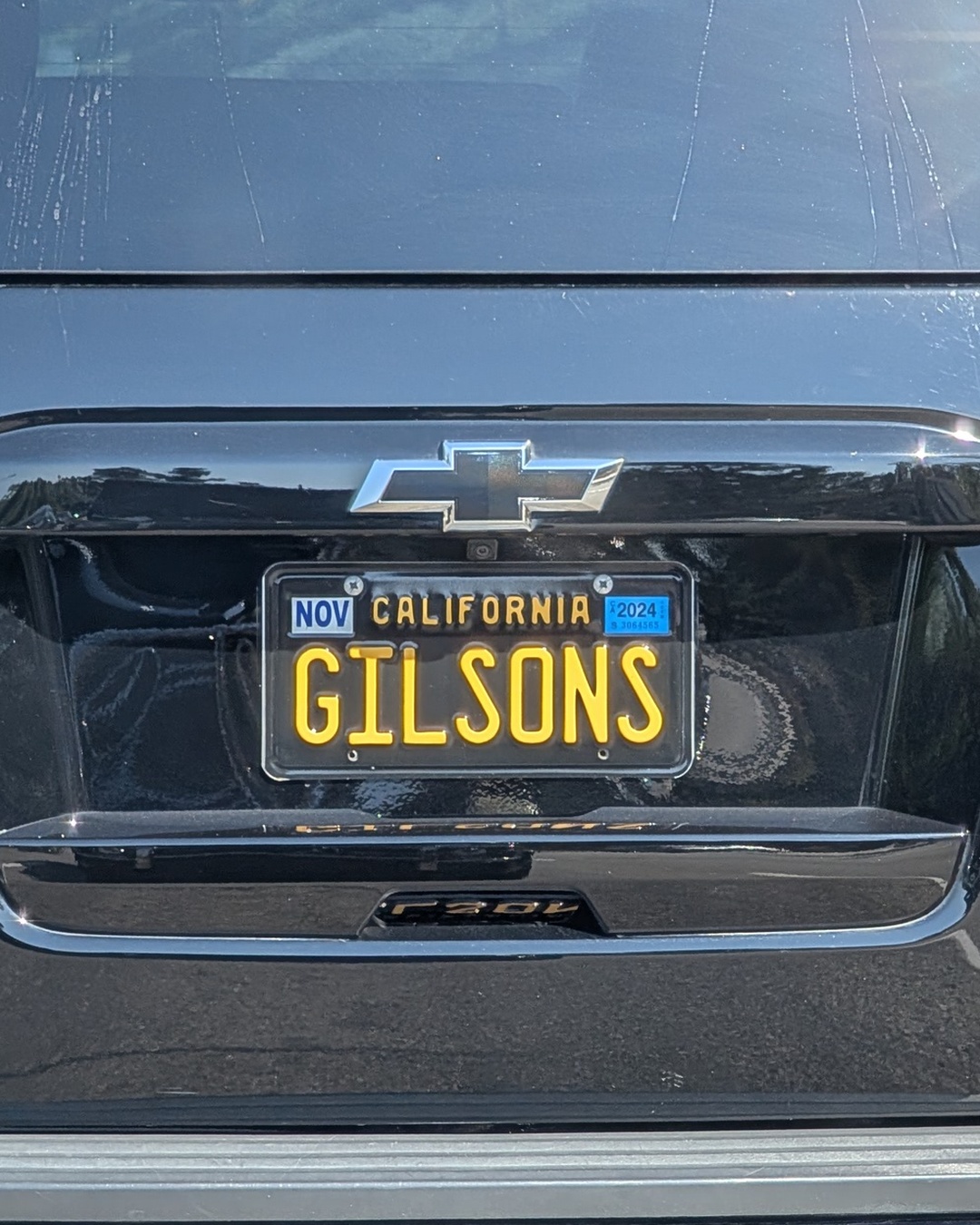 License Plate GILSONS