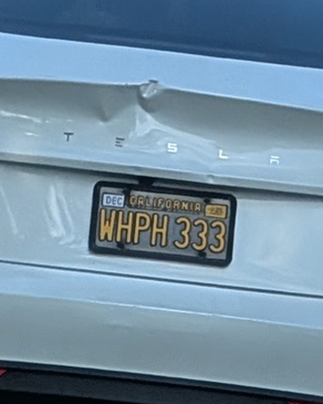 License Plate WHPH 333
