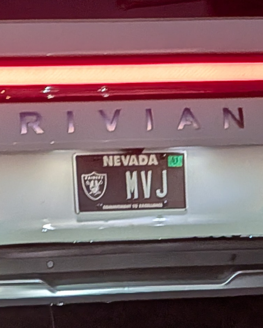 License Plate MVJ