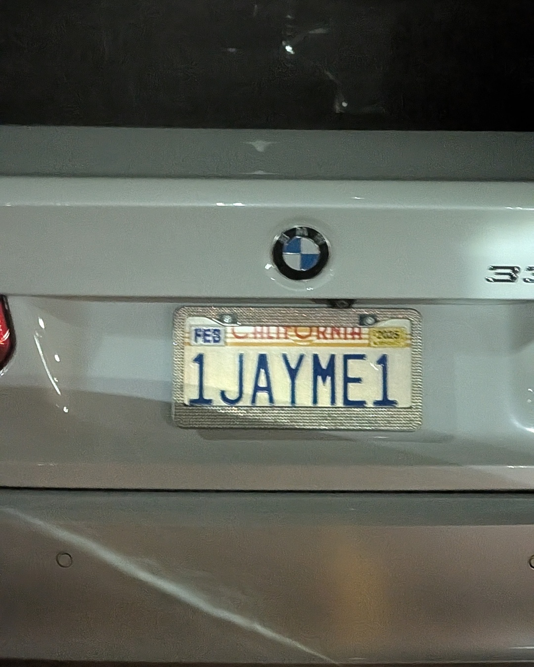 License Plate 1JAYMEJ