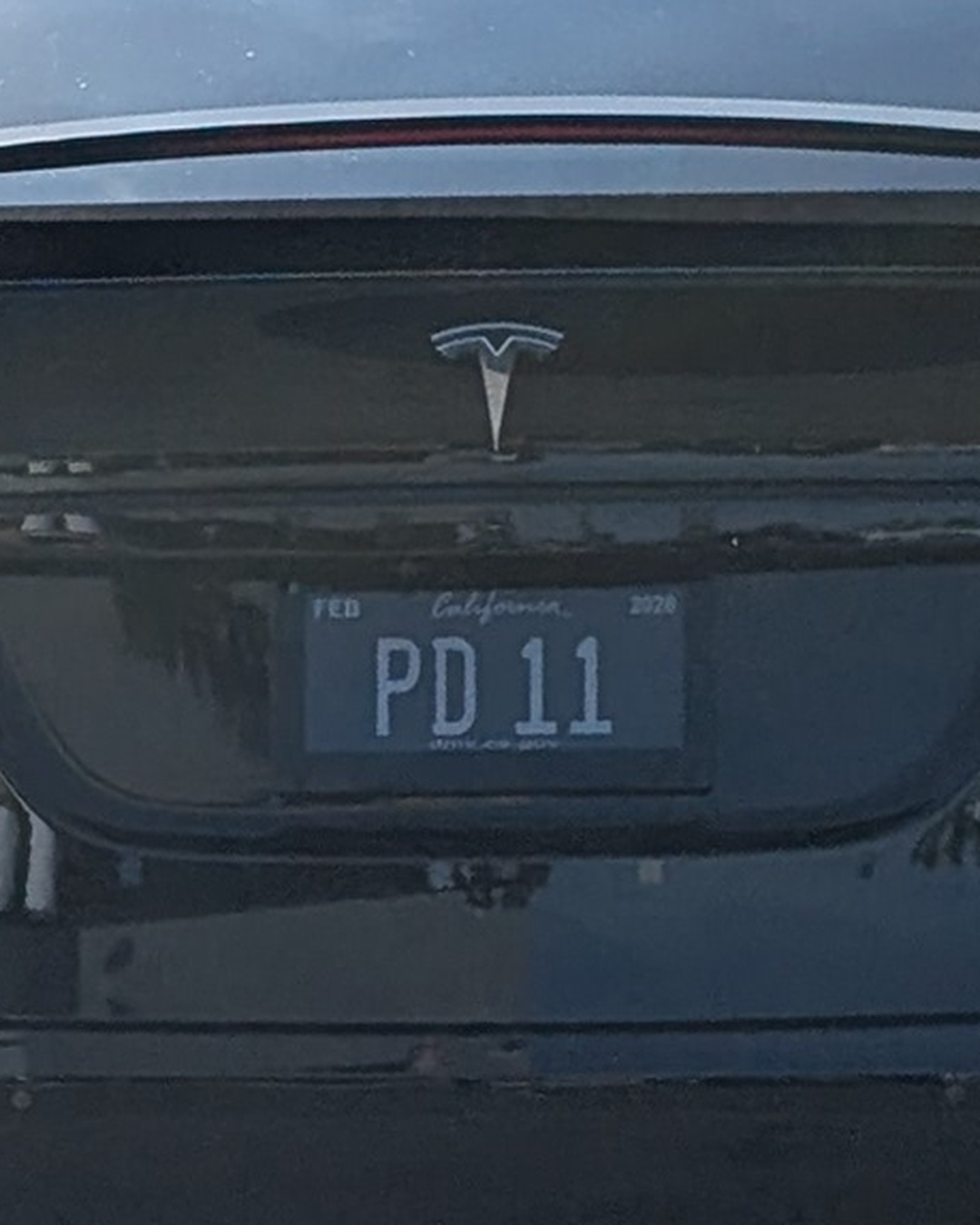 License Plate PD 11