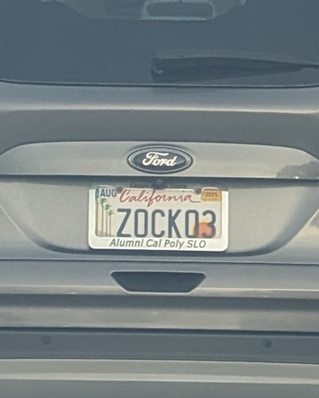 License Plate ZOCK03