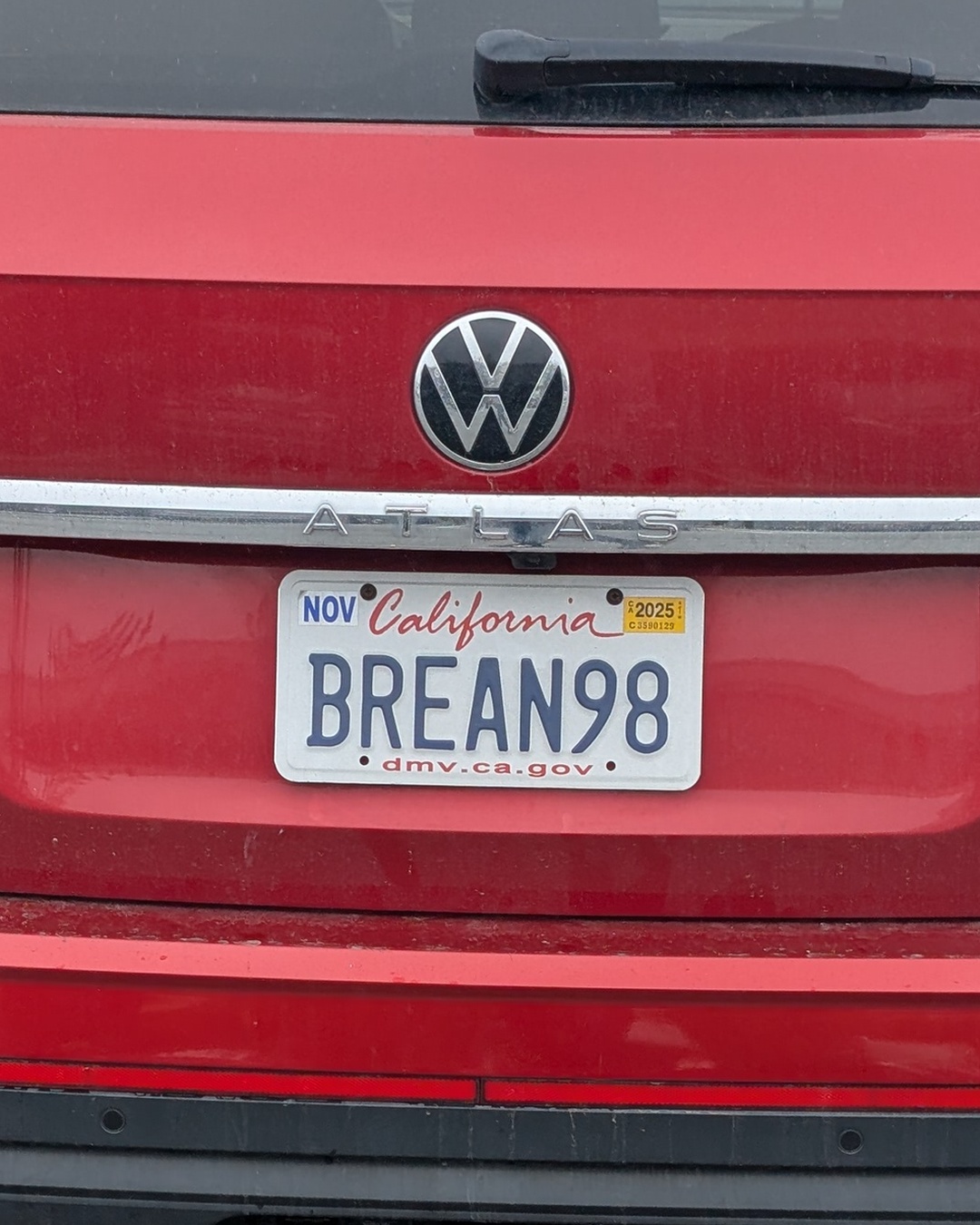 License Plate BREAN98