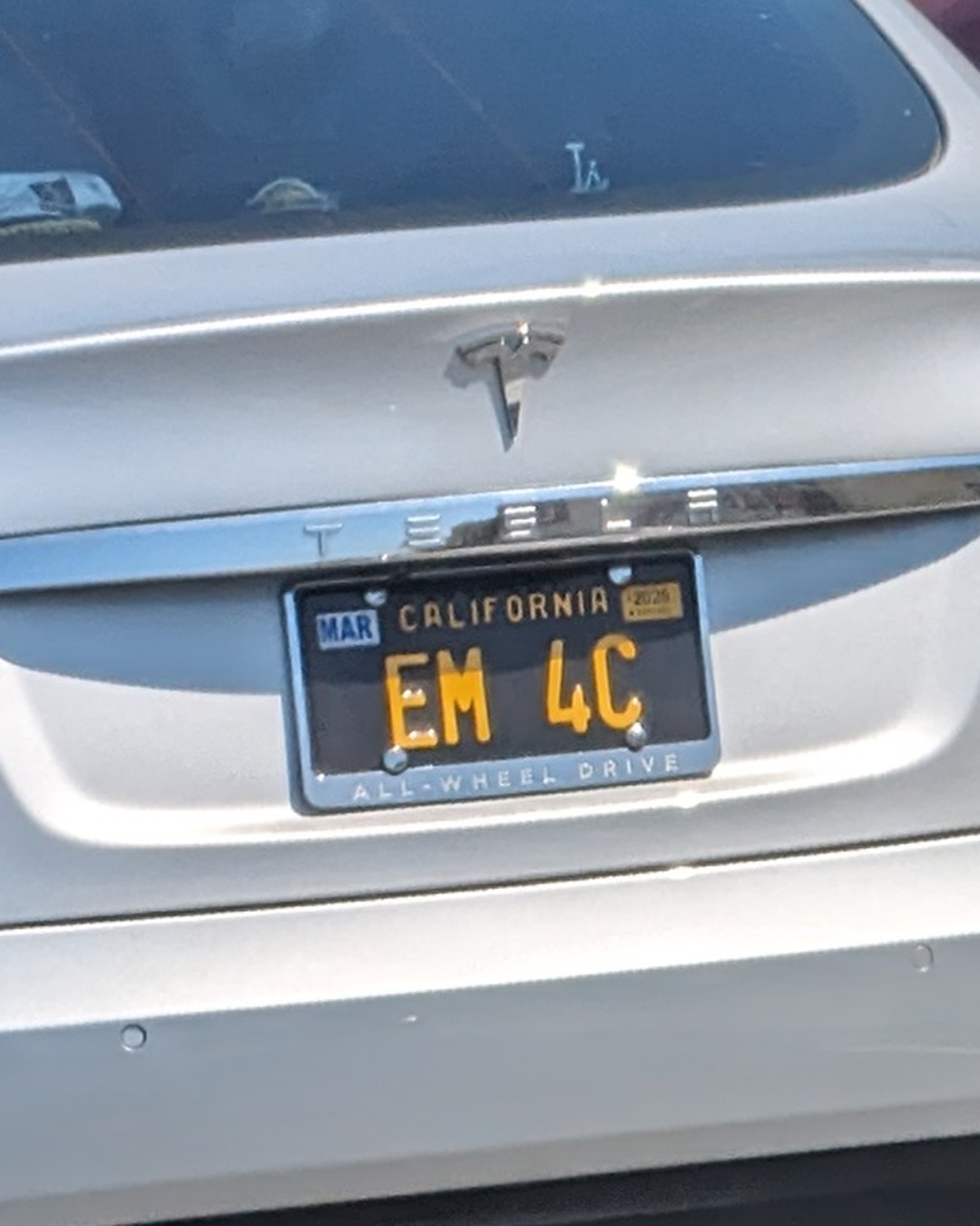 License Plate EM 4C