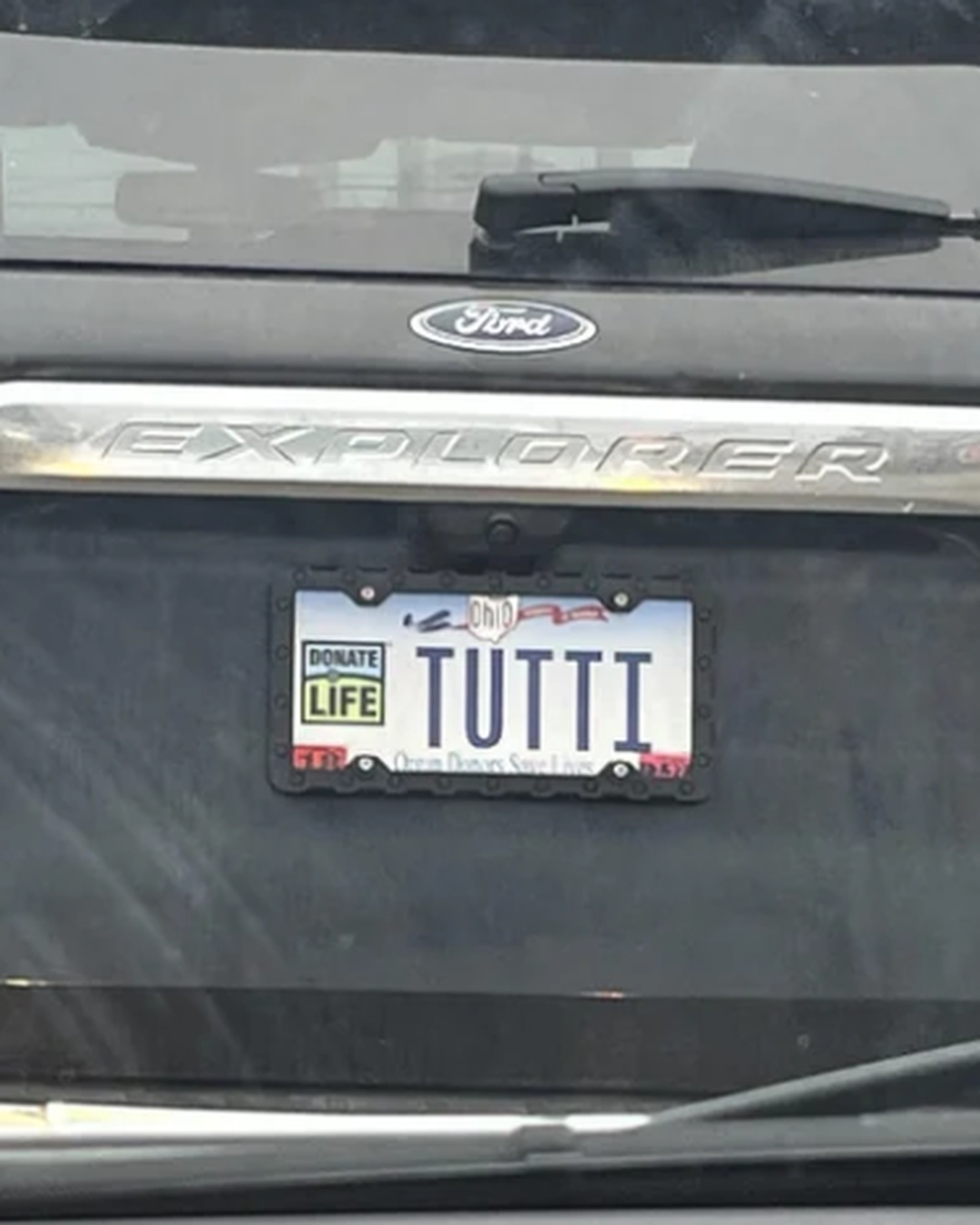 License Plate TUTTI