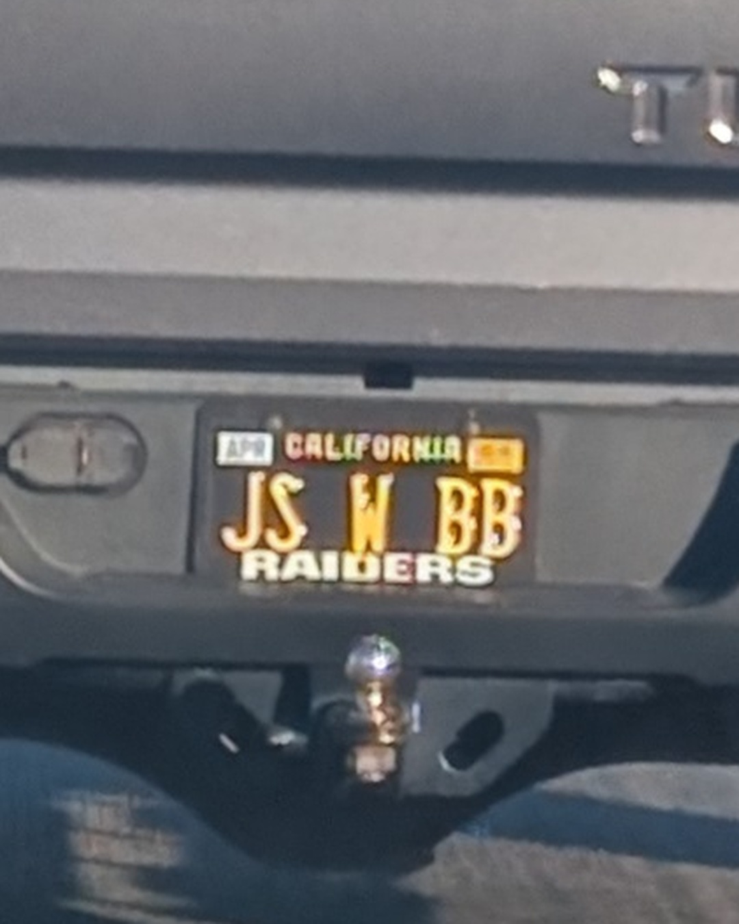 License Plate JS 1 BB