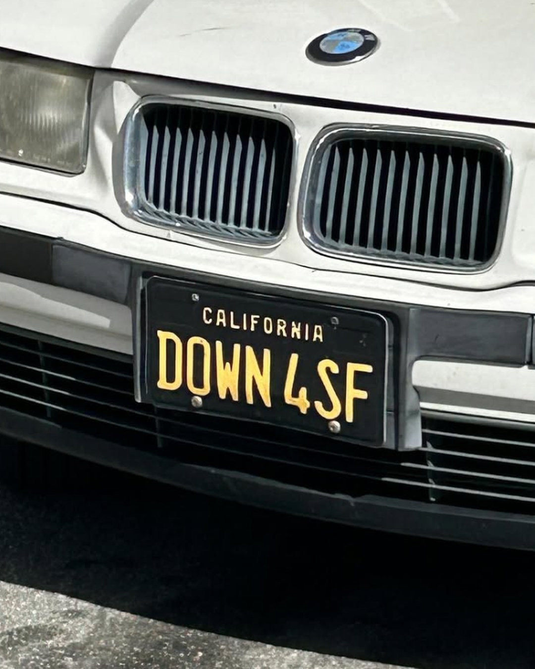 License Plate DOWN 4 SE