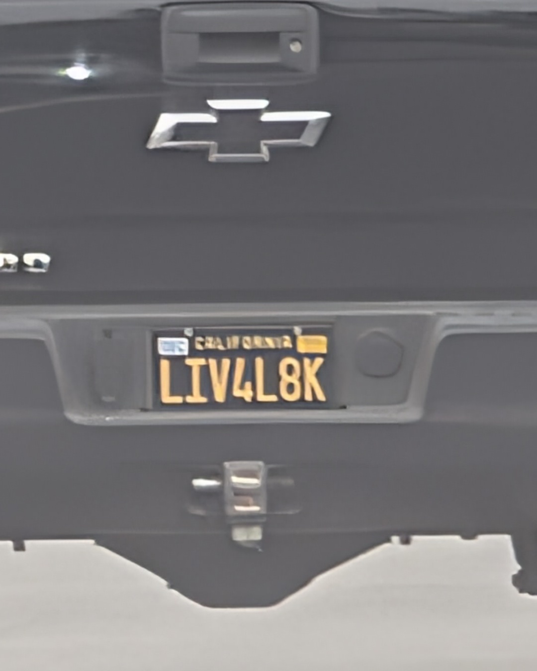 License Plate LIV4L8K