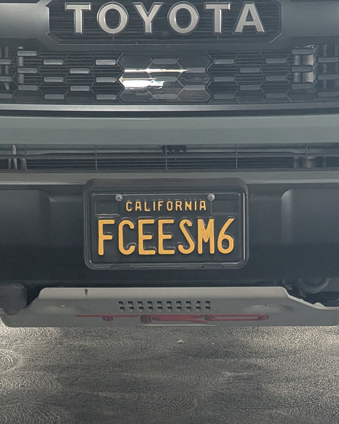 License Plate FCEESM6