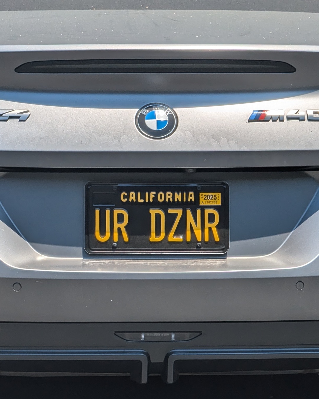 License Plate UR DZNR